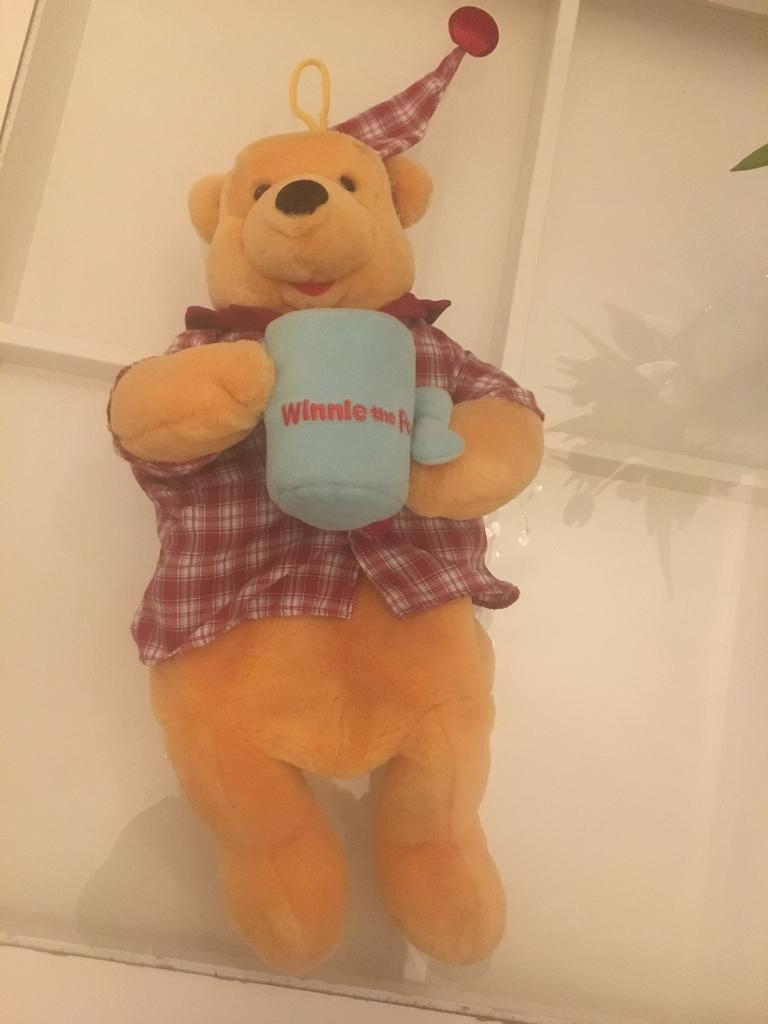 Winnie the Pooh knuffel pyjama zak Pyjama houder, Ophalen of Verzenden, Winnie de Poeh of vrienden, Zo goed als nieuw, Knuffel