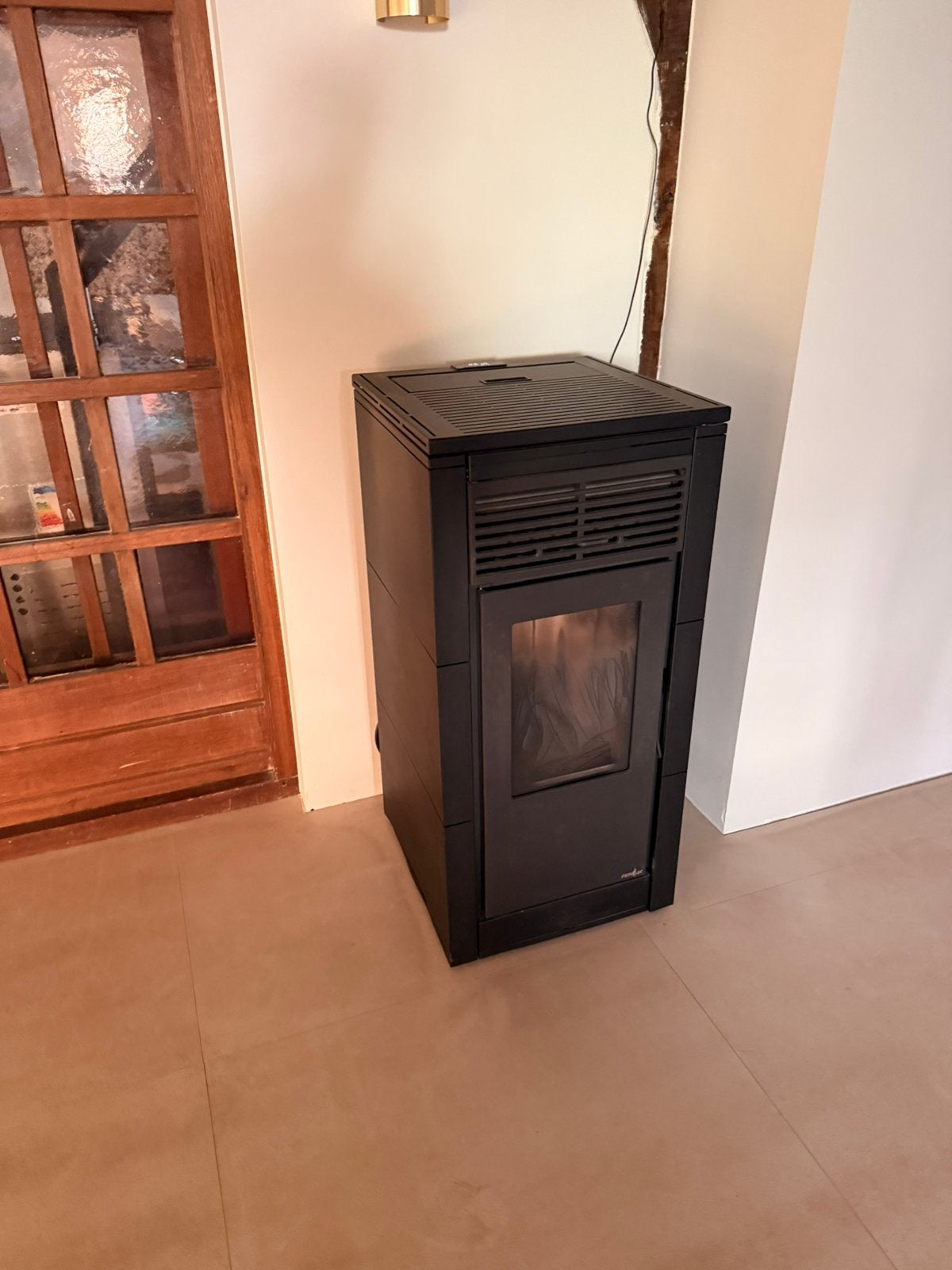 Ferlux - Nerea Pelletkachel 15kw (zo goed als nieuw), Ophalen, Overige brandstoffen, Zo goed als nieuw, Pelletkachel