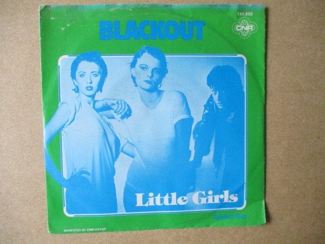 s1117 blackout - little girls, Ophalen, Gebruikt, 7 inch, Overige genres