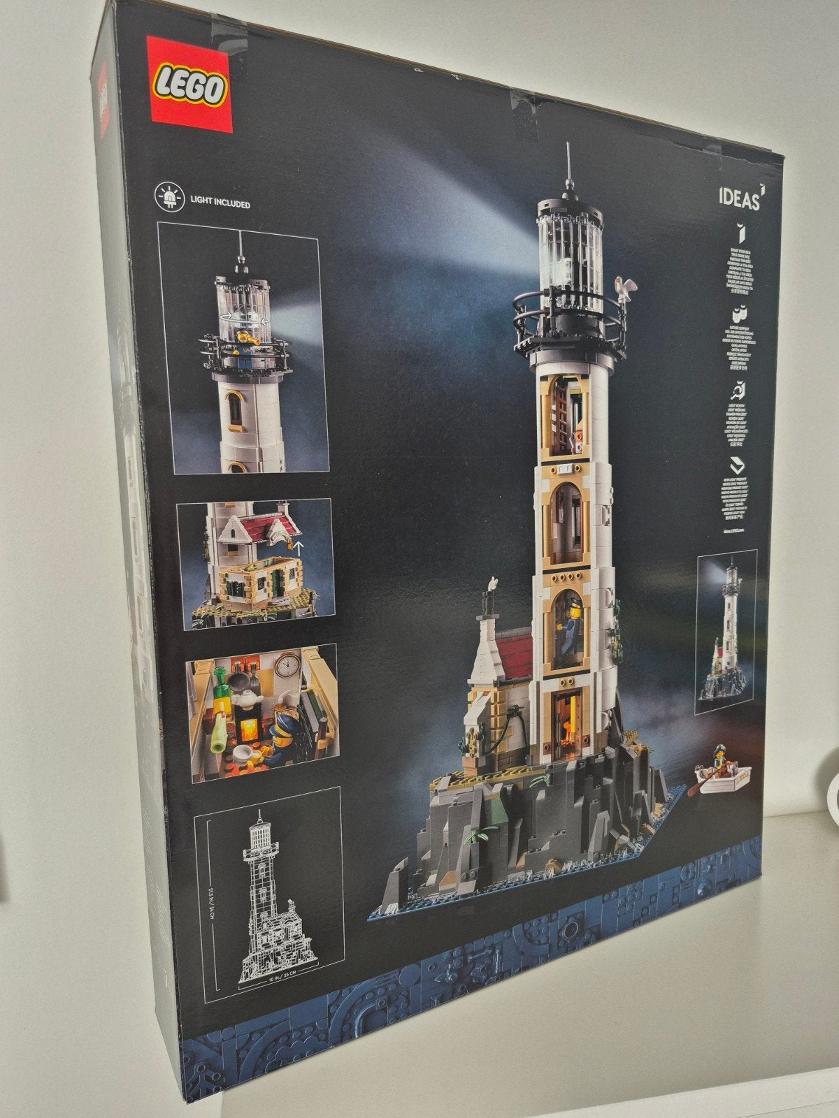 Nieuwe LEGO Ideas Gemotoriseerde Vuurtoren (21335), Ophalen, Lego, Nieuw, Ideas