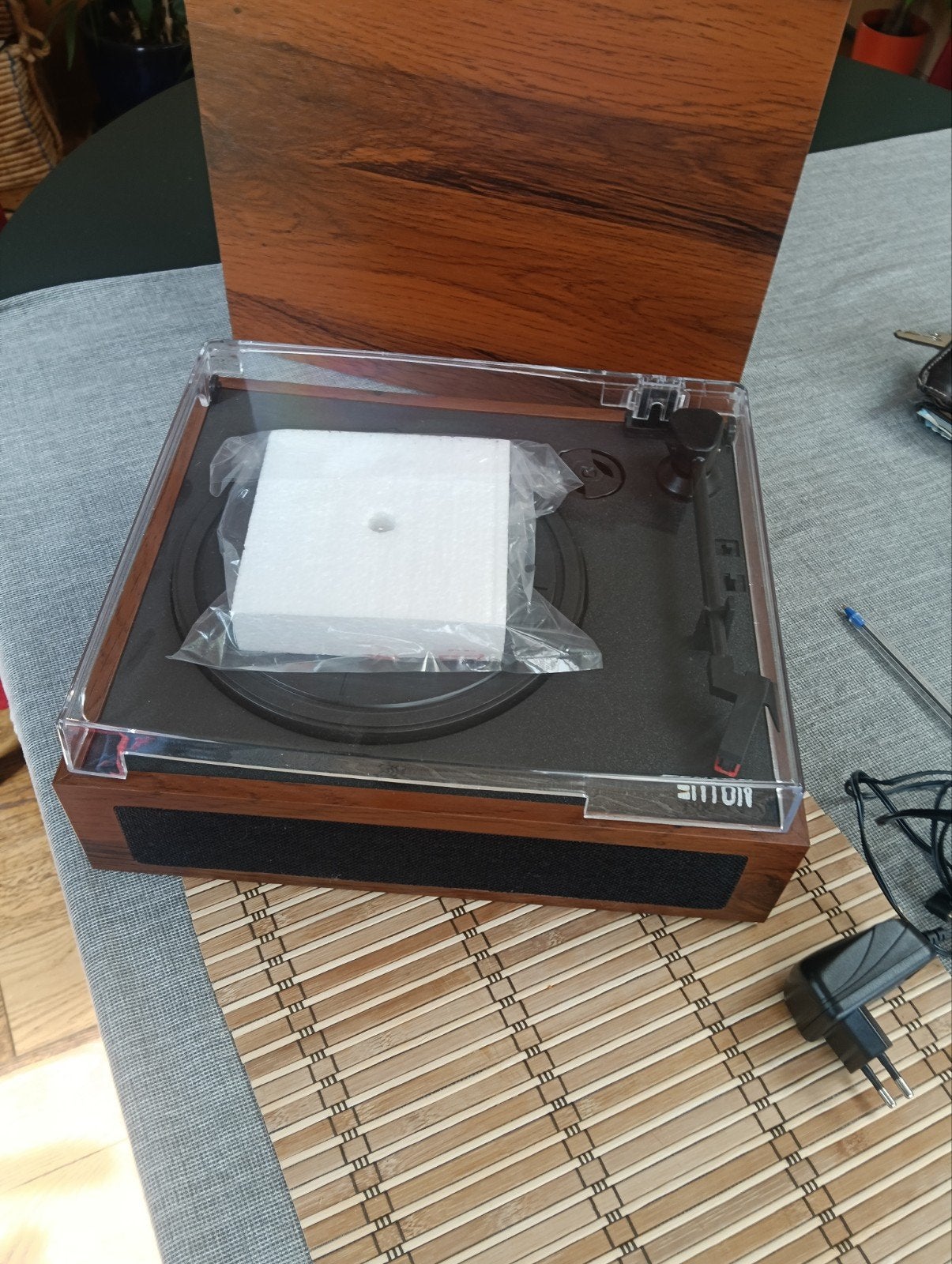 Fenton RP170L Retro Platenspeler met Koffer | ZGAN! (Bluetoo, Audio, Tv en Foto, Platenspelers, Overige merken, Automatisch, Ophalen of Verzenden