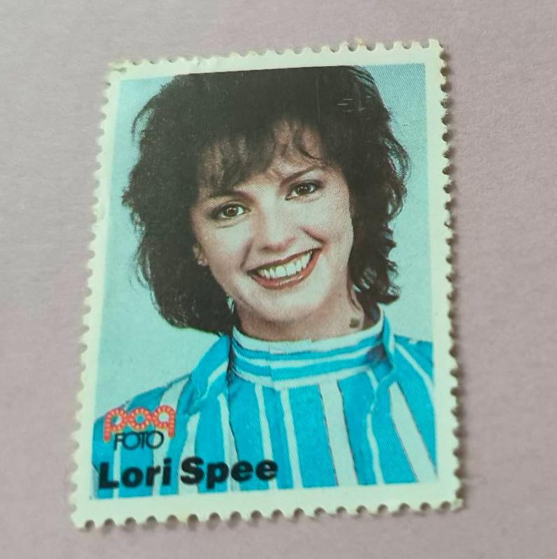Popfoto zegel Lori Spee, Ophalen of Verzenden, Nieuw, Foto of Kaart