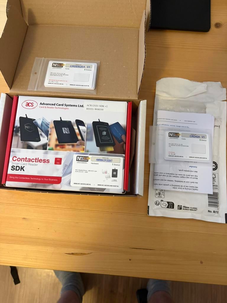 ACS NFC Reader-Writer - ACR1252U, Computers en Software, Scanners, Nieuw, Overige typen, MacOS, Windows, Linux, Ophalen of Verzenden