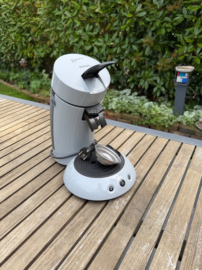 Senseo original lichtgrijs (als nieuw), Koffiemachine, Ophalen of Verzenden, Zo goed als nieuw, 2 tot 4 kopjes