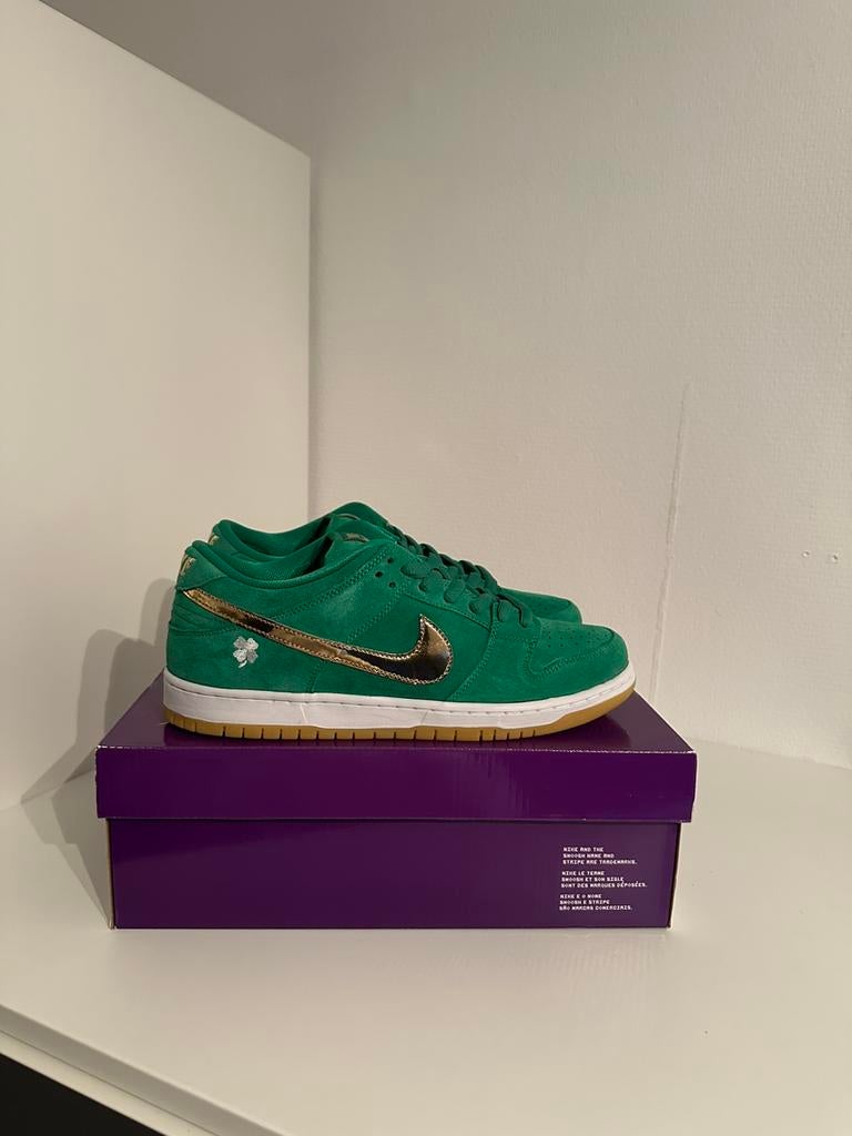 Nike Dunk Low SB “St. Patricks Day” 44,5, Overige kleuren, Nike, Nieuw, Ophalen of Verzenden