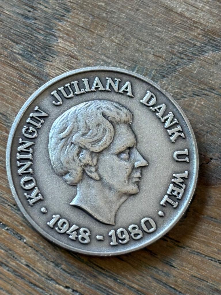 Koningin Juliana Dank U Wel, Ophalen of Verzenden, Overige materialen, Nederland