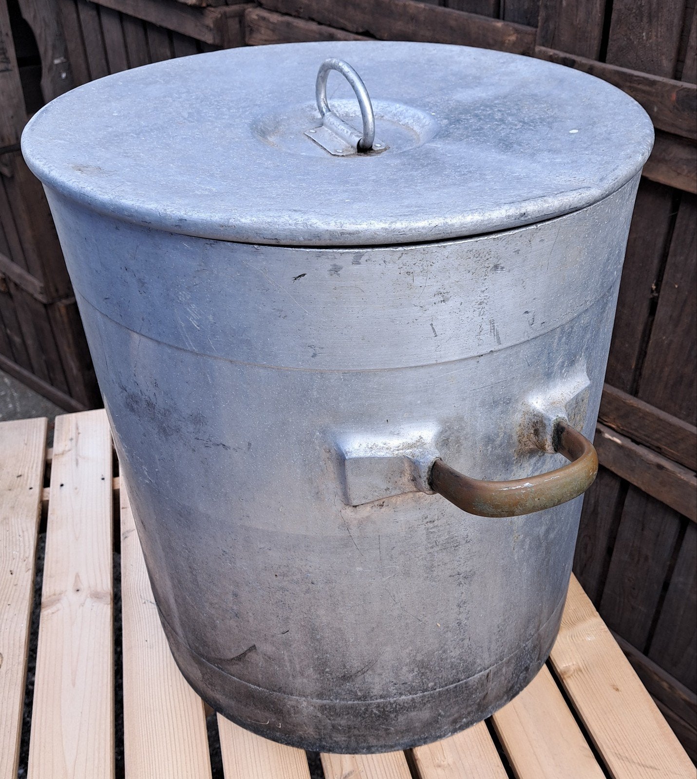 ketel kookpot inox ketel decoratie, Verzenden