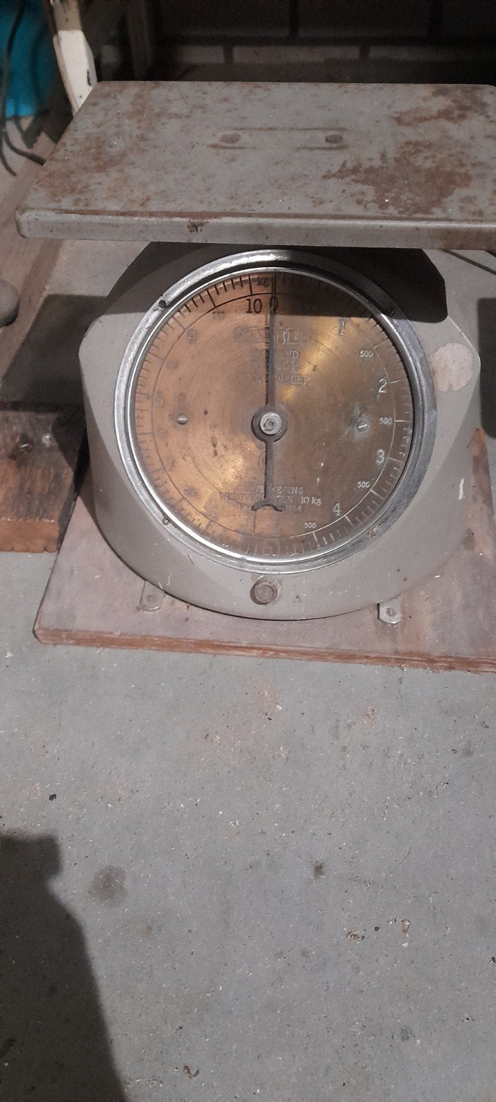 Vintage Salter Weegschaal - Robuust en Functioneel, Ophalen, Gebruikt, Vloerweegschaal, Minder dan 50 kg