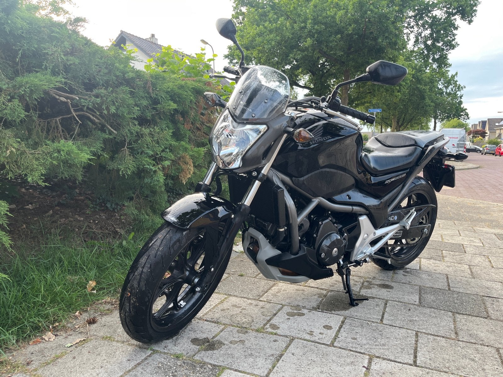 Honda NC700S Naked Bike - Zwart, Nieuwstaat, Motoren, 2 cilinders, Gebruikt, Particulier, Meer dan 35 kW