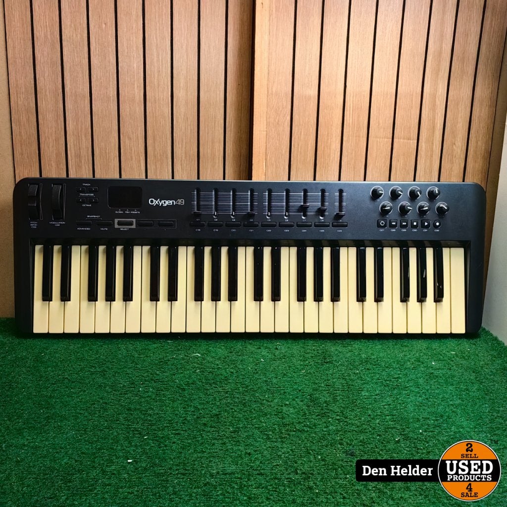 M-Audio Oxygen 49 Midi Keyboard - In Nette Staat, M-Audio, Gebruikt, https://m-audio.com/support/contact, 200 Scenic View Drive, Suite 201, Cumberland, RI 02864, Verenigde Staten