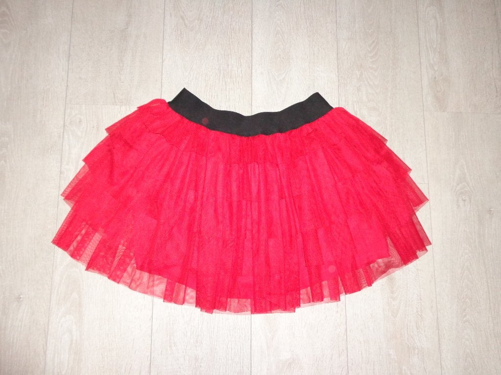 rood tule damesrokje van Nikkie, maat 38, Kleding | Dames, Maat 38/40 (M), Ophalen of Verzenden, Zo goed als nieuw, Boven de knie