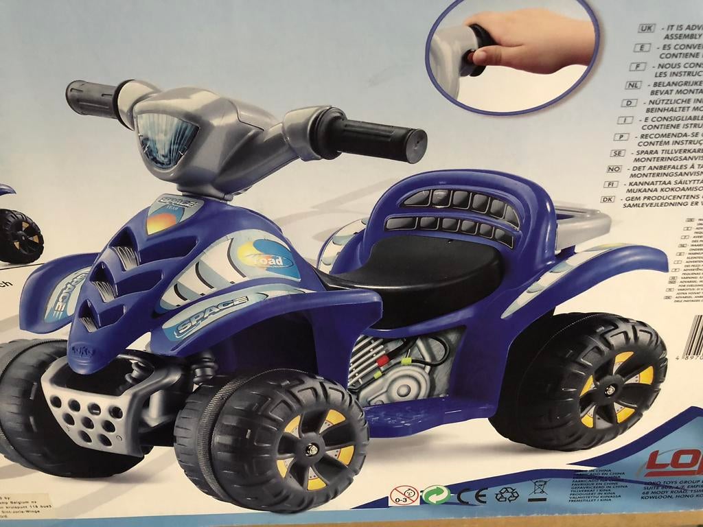 Kinderquad op 6 volt accu nieuw in doos, Kinderen en Baby's, Ophalen of Verzenden, Nieuw