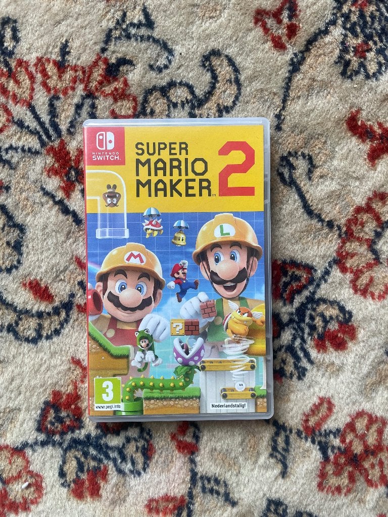 Super Mario Maker 2 - Nintendo Switch, Met games, Ophalen of Verzenden, Zo goed als nieuw, Zonder controller