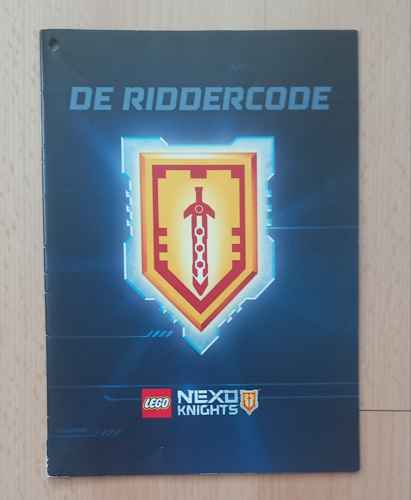 De Riddercode Lego Nexo Knights 2016, Ophalen of Verzenden, Zo goed als nieuw, Lego, Overige thema's