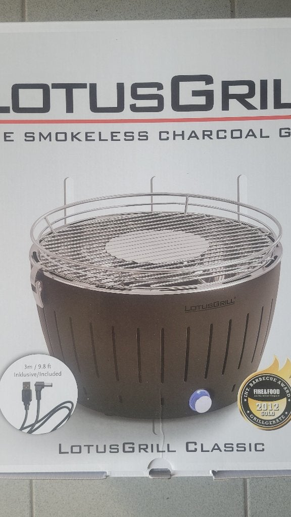 NIEUW: LotusGrill Classic Tafelbarbeque Ø350mm Antraciet, Tuin en Terras, Ophalen of Verzenden, Nieuw, LotusGrill