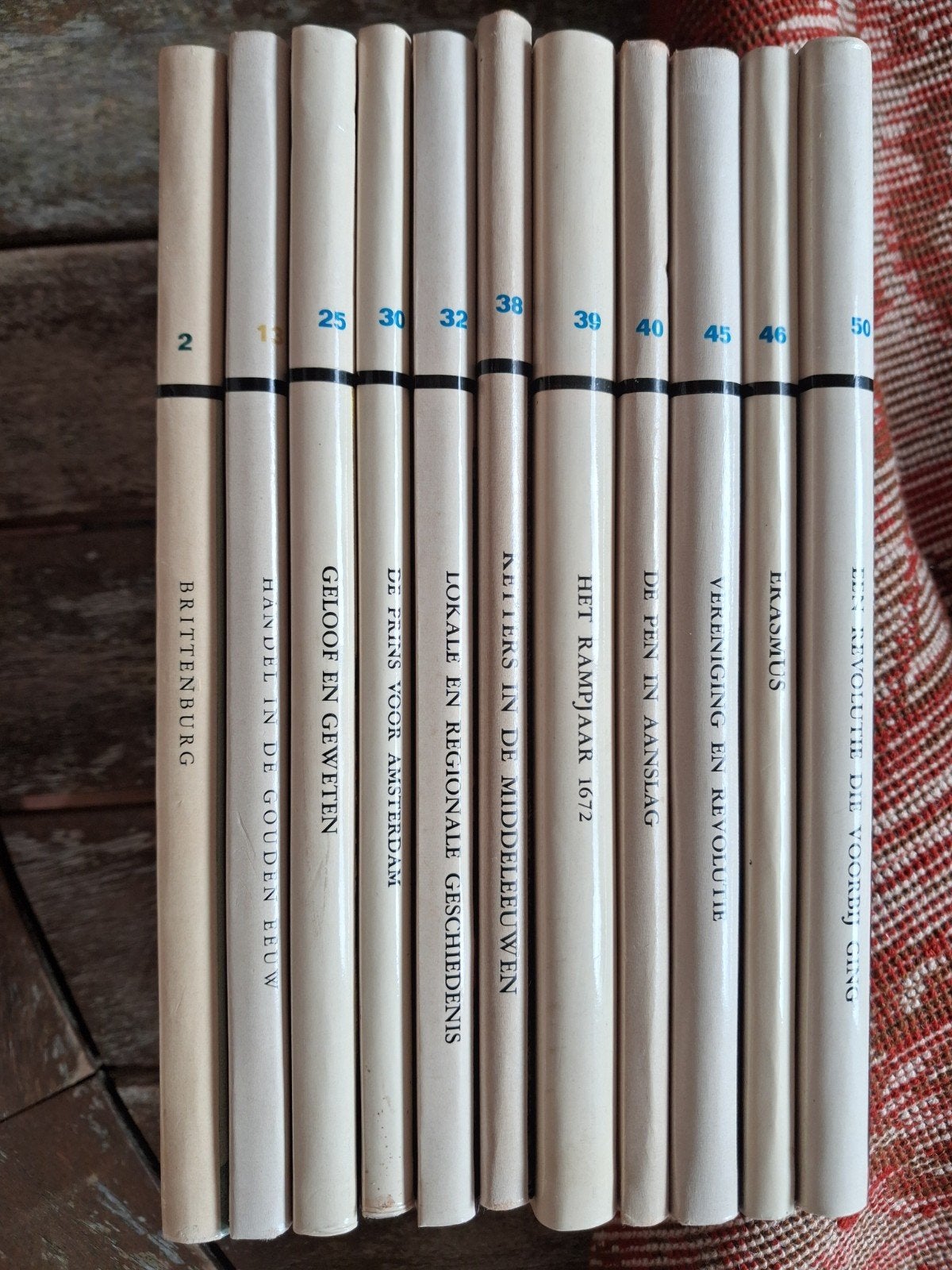 Fibulareeks Geschiedenis Boeken (11 delen), Ophalen, 17e en 18e eeuw, Gelezen