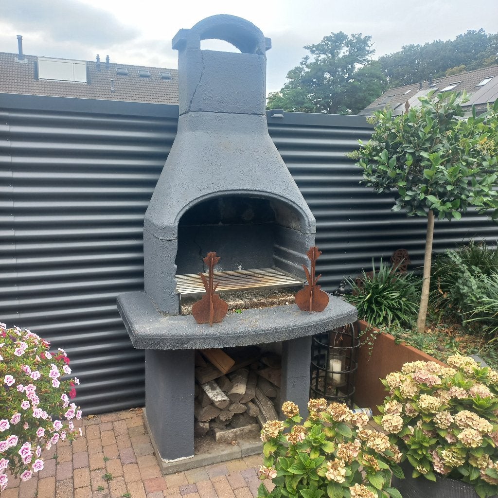 Stenen bbq, Ophalen, Gebruikt, Onbekend