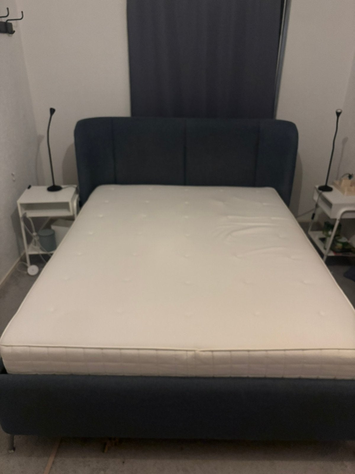 Tufjord Ikea bed als nieuw 160x200, Tweepersoons, Ophalen of Verzenden, Zo goed als nieuw, 160 cm