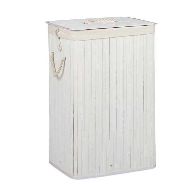 Wasmand bamboe rechthoekig, Tuin en Terras, Bergingen en Tuinkasten, Overige materialen, -, -, Overige typen
