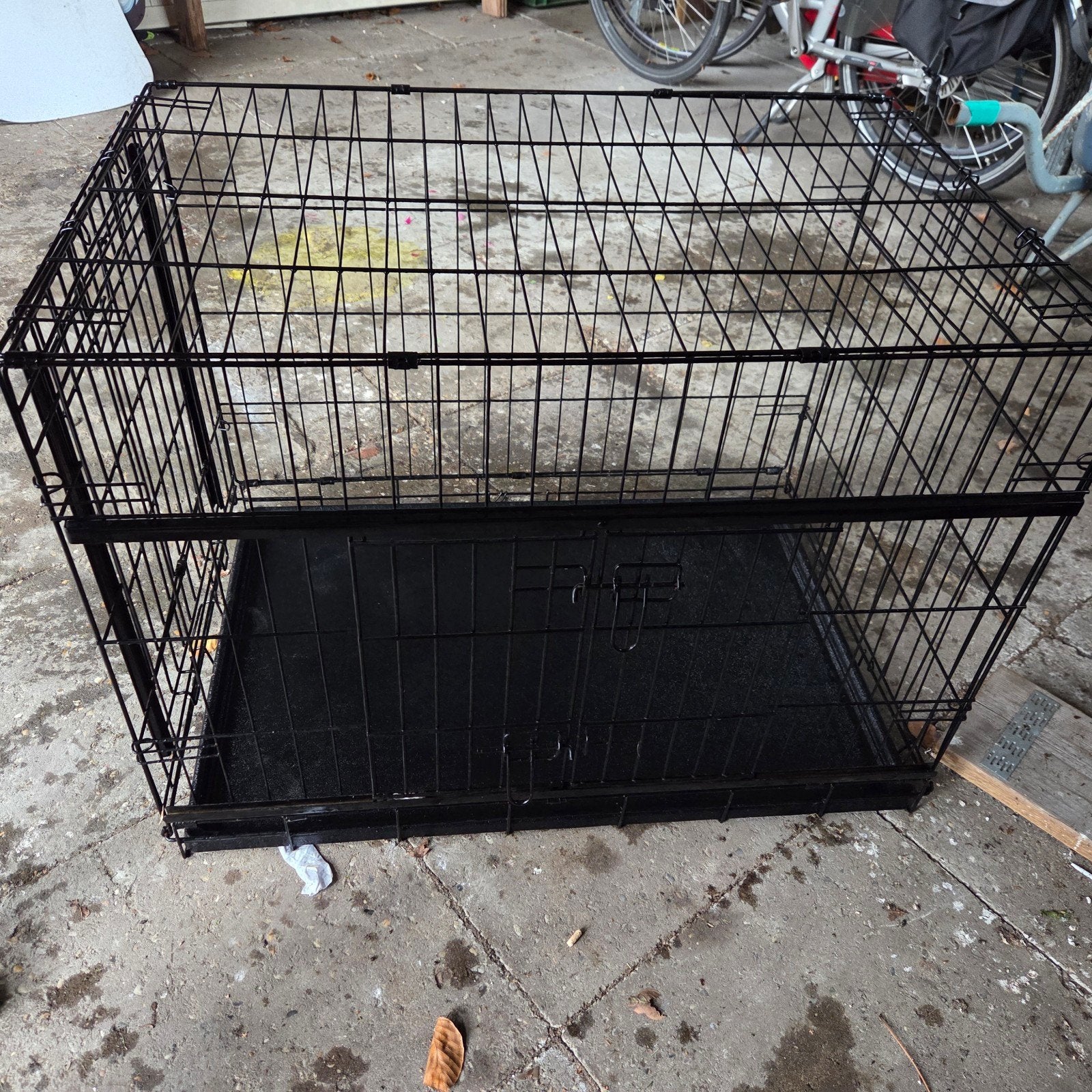 Zo goed als nieuwe hondenbench, Dieren en Toebehoren, Hondenbenches, Ophalen, Zo goed als nieuw