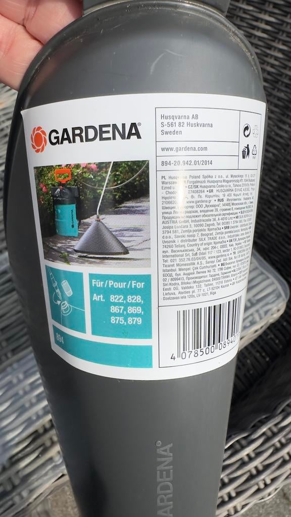 GARDENA sproeikap voor Drukspuit Artikel nr. 894-20, Ophalen of Verzenden, Nieuw