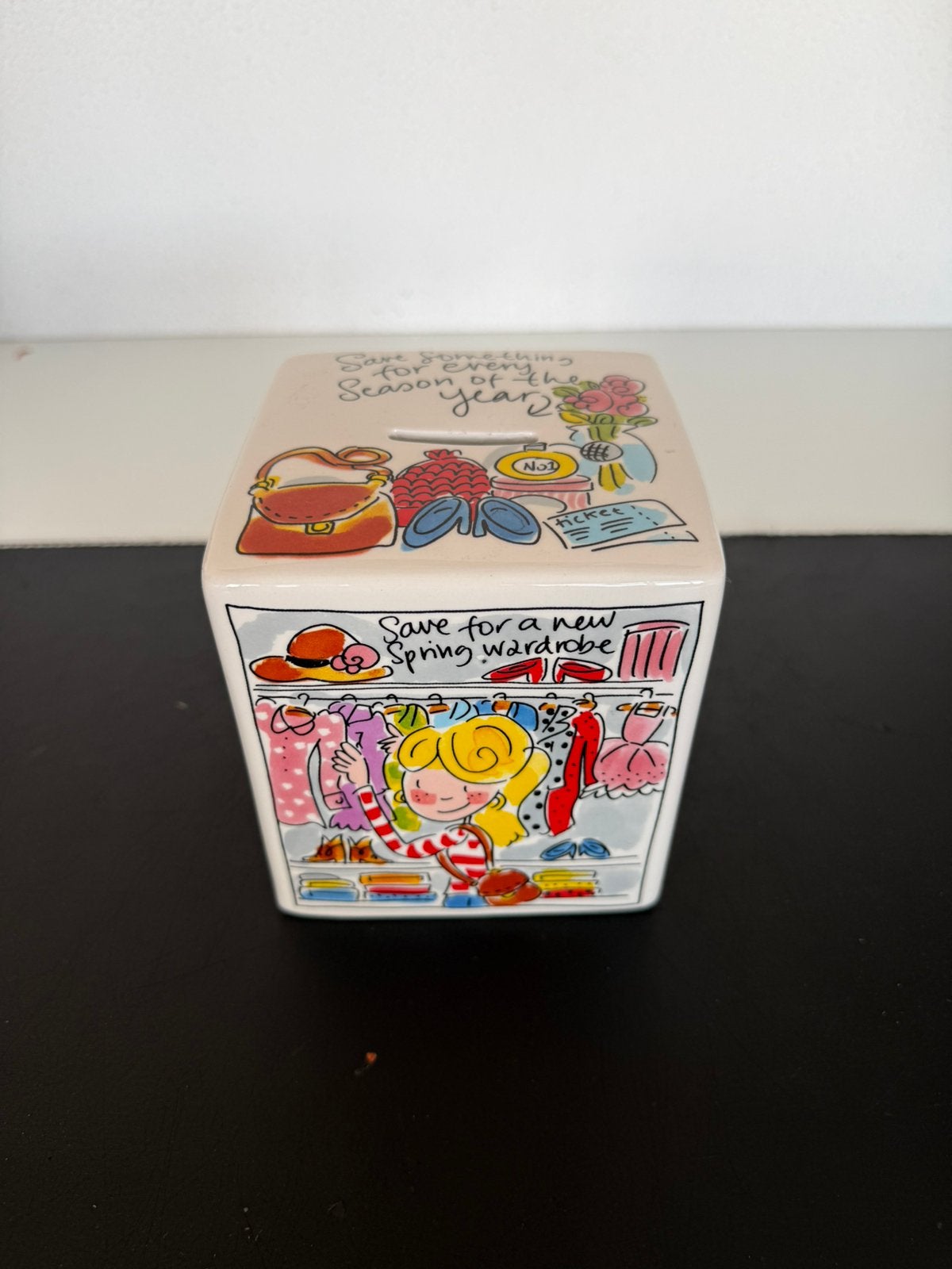 Spaarpot blond Amsterdam, Ophalen of Verzenden, Zo goed als nieuw, Steen, Aardewerk of Keramiek, Overige thema's