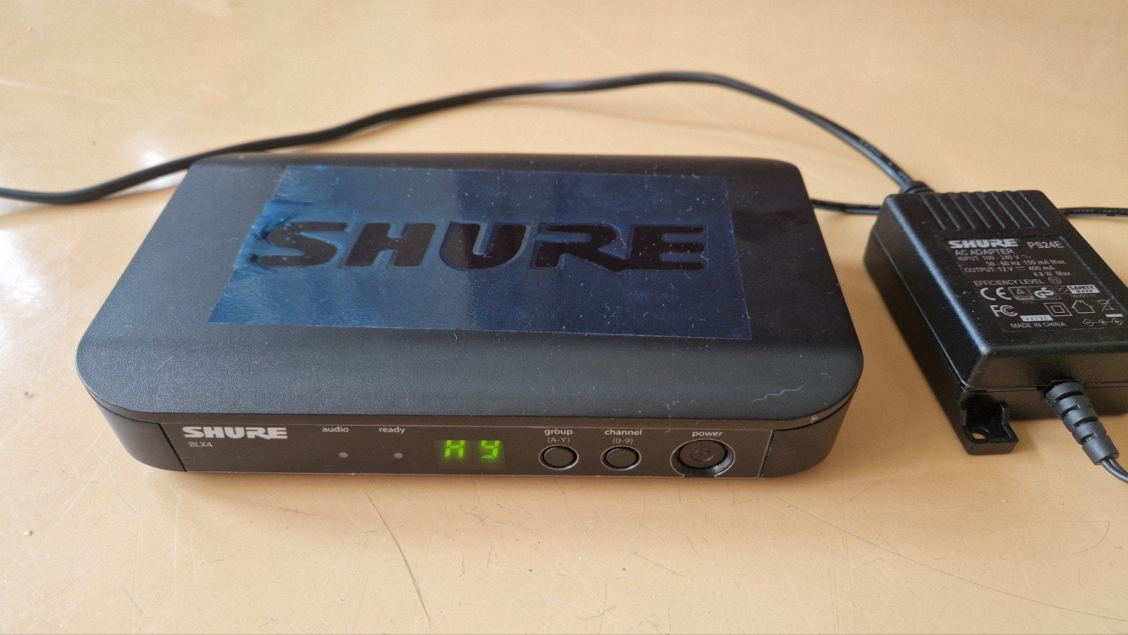 Shure SLX4 Draadloos Microfoonsysteem met Headsets, Ophalen of Verzenden, Zo goed als nieuw