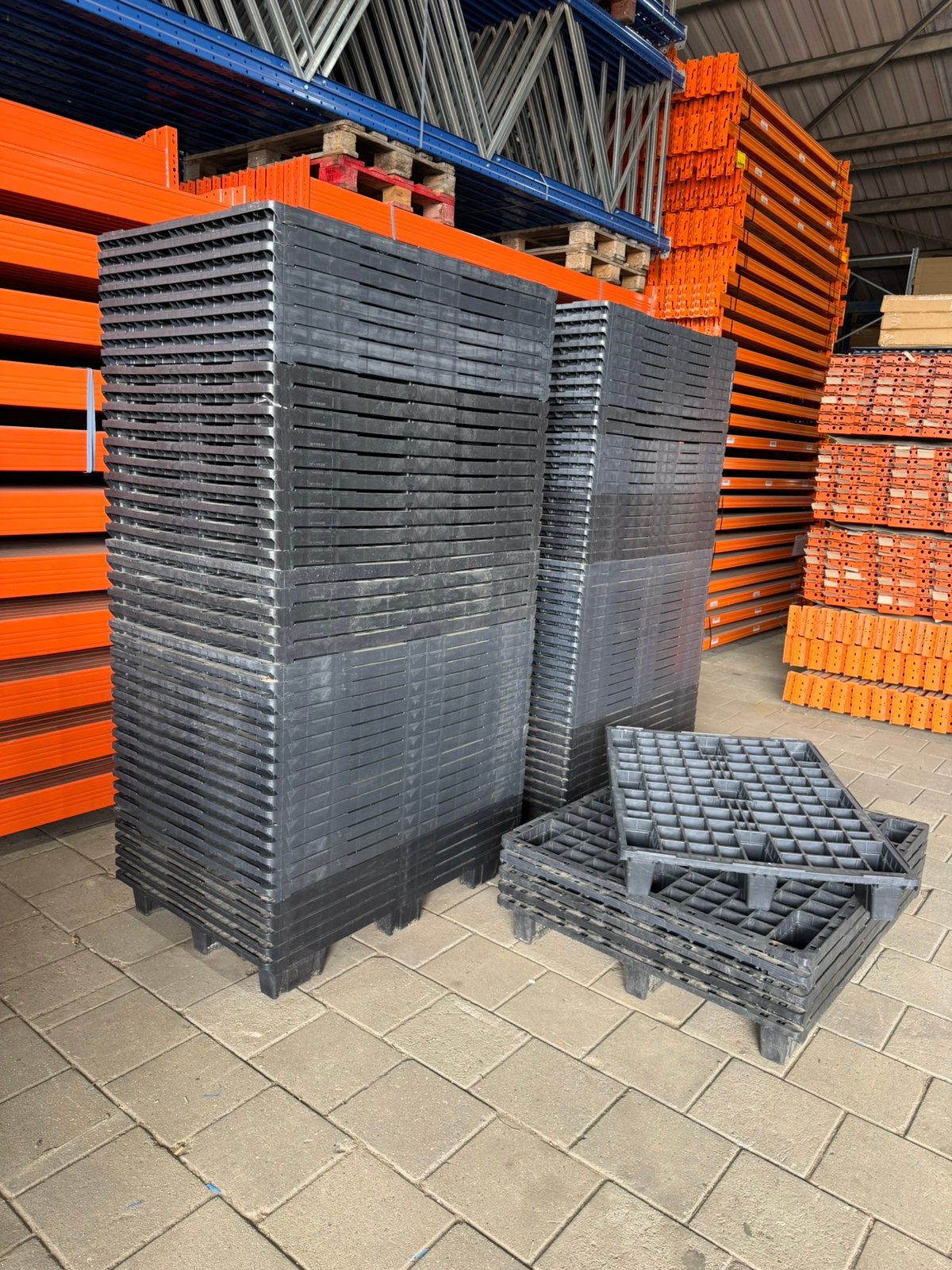 95x kunststof pallet 120x80 en 120x100cm, Ophalen, 100 cm of meer, 60 cm of meer, Overige typen