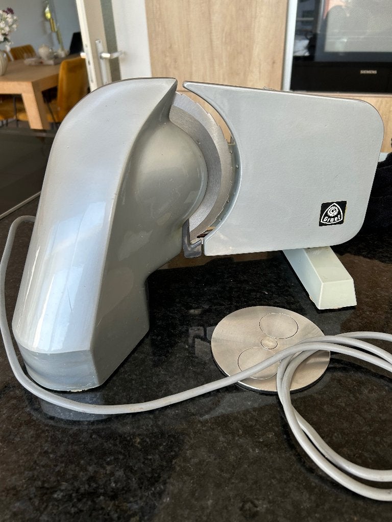 Graef snijmachine, Ophalen, Gebruikt, Zilver, Metaal