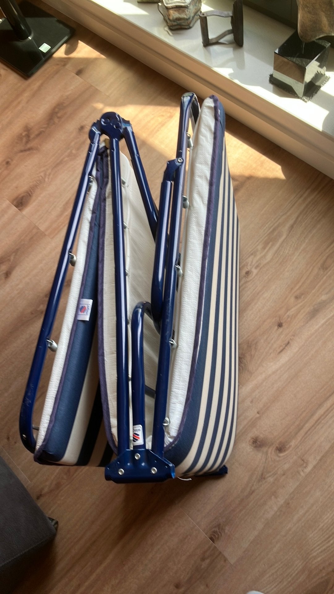 Ligbed voor strand of gazon en terras, Ophalen, Zo goed als nieuw, Inklapbaar