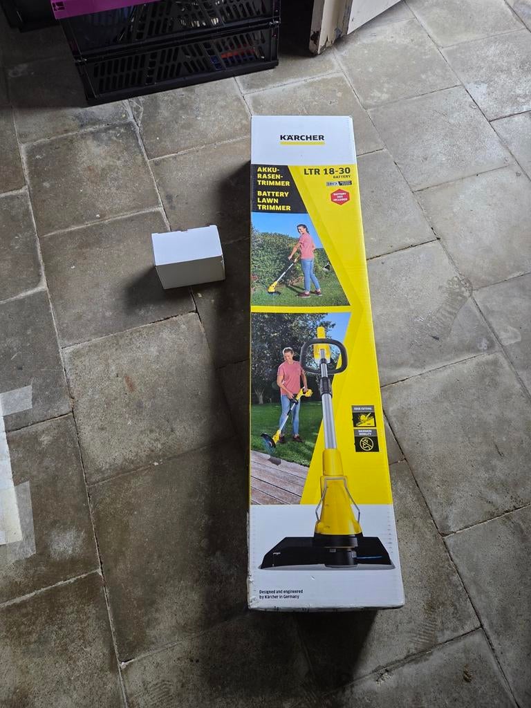 Karcher  grastrimmer 18V LTR 18-30, Ophalen of Verzenden, Nieuw, Accu, Karcher