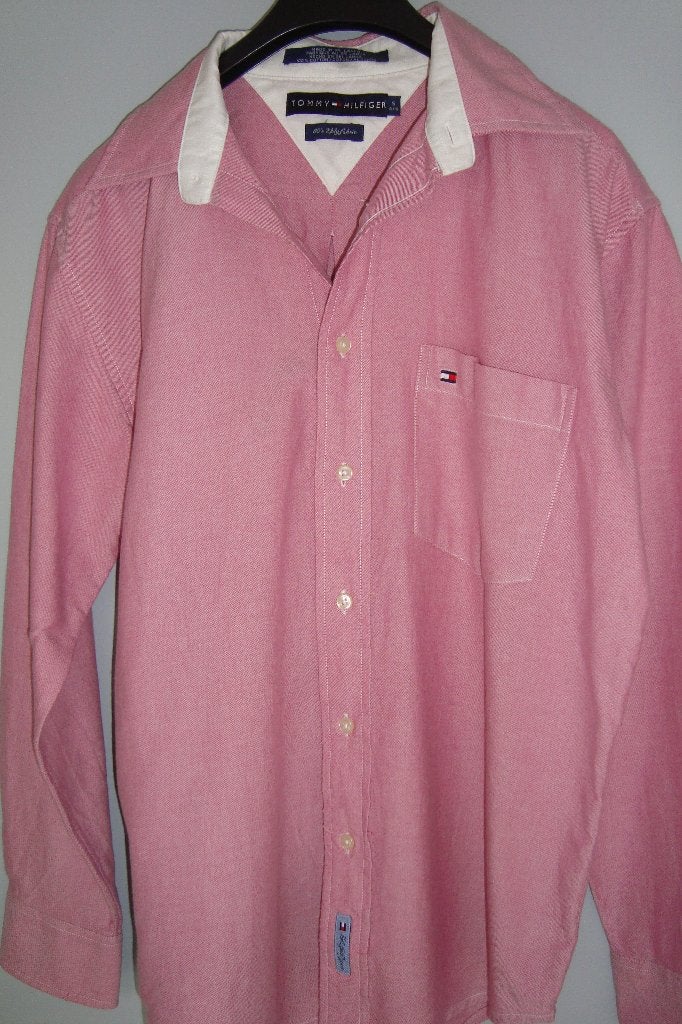 ROZE BLOUSE TOMMY HILFIGER MT XL, Kleding | Dames, Verzenden, Maat 46/48 (XL) of groter, Zo goed als nieuw, Roze