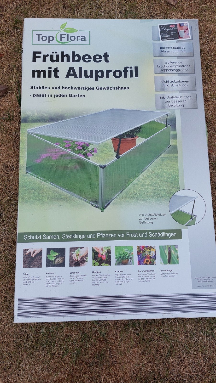 Kweekkas, Ophalen of Verzenden, Nieuw, Overige materialen, Overige typen