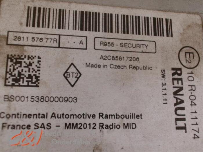 Radio module van een Opel Vivaro, Gebruikt, -, -, Opel