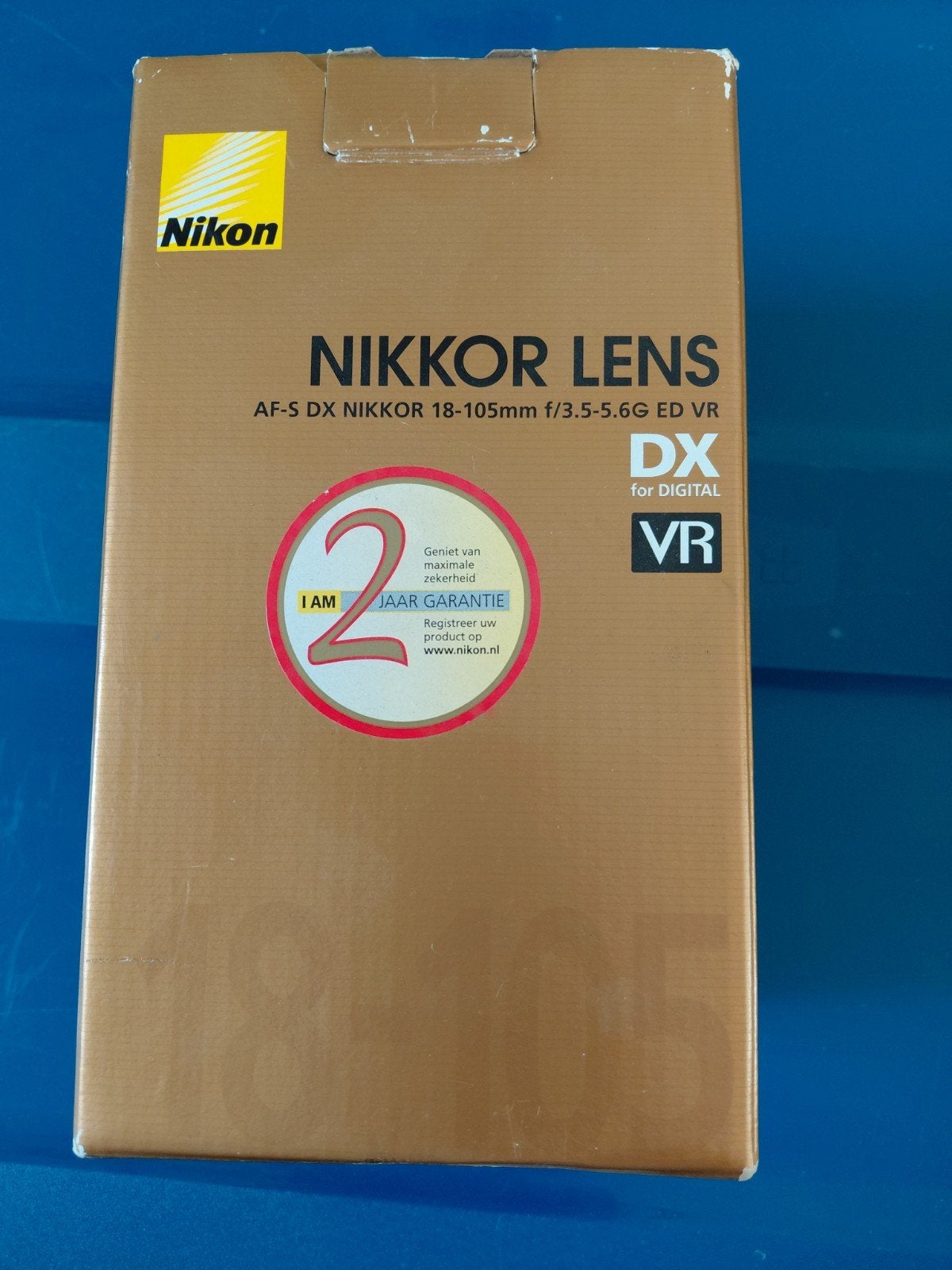 Nikon AF-S DX NIKKOR 18-105mm f/3.5-5.6G ED VR Lens, Audio, Tv en Foto, Zoom, Nikon, Ophalen of Verzenden, Zo goed als nieuw
