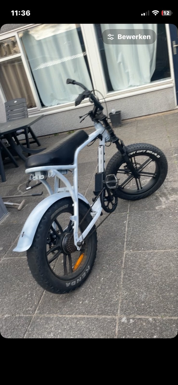 Fatbike v8 - Robuuste elektrische fiets, Fietsen en Brommers, Elektrische fietsen, Overige merken, Gebruikt, Ophalen of Verzenden