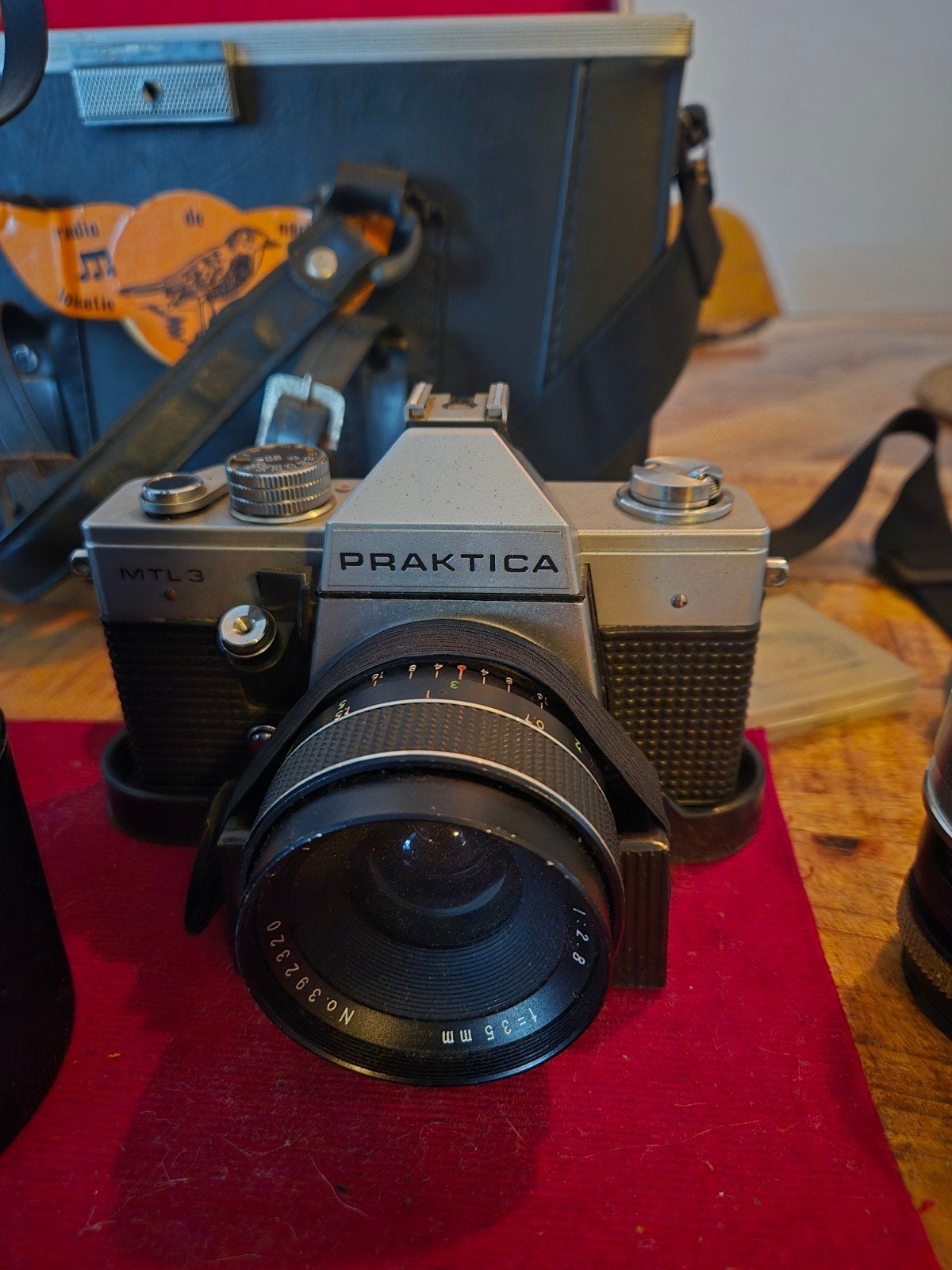 Praktica MTL3 Spiegelreflexcamera met accessoires, Audio, Tv en Foto, Ophalen of Verzenden, Gebruikt, Spiegelreflex, Overige Merken