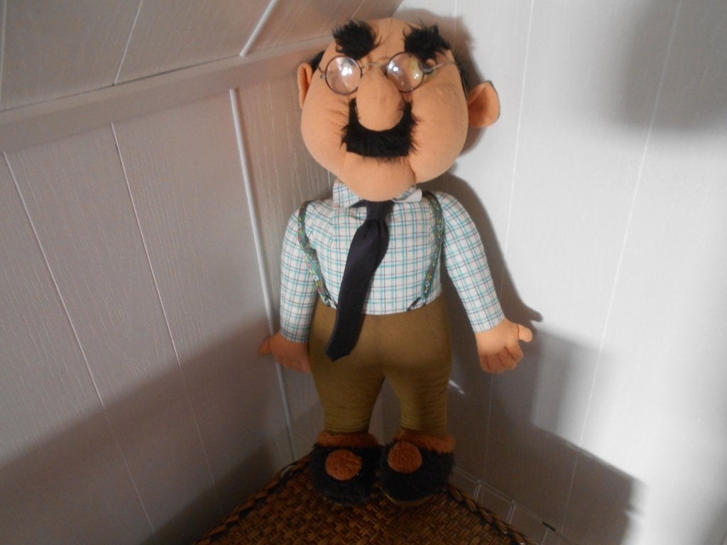 Ome Joop knuffel, Ophalen of Verzenden, Zo goed als nieuw, Overige typen
