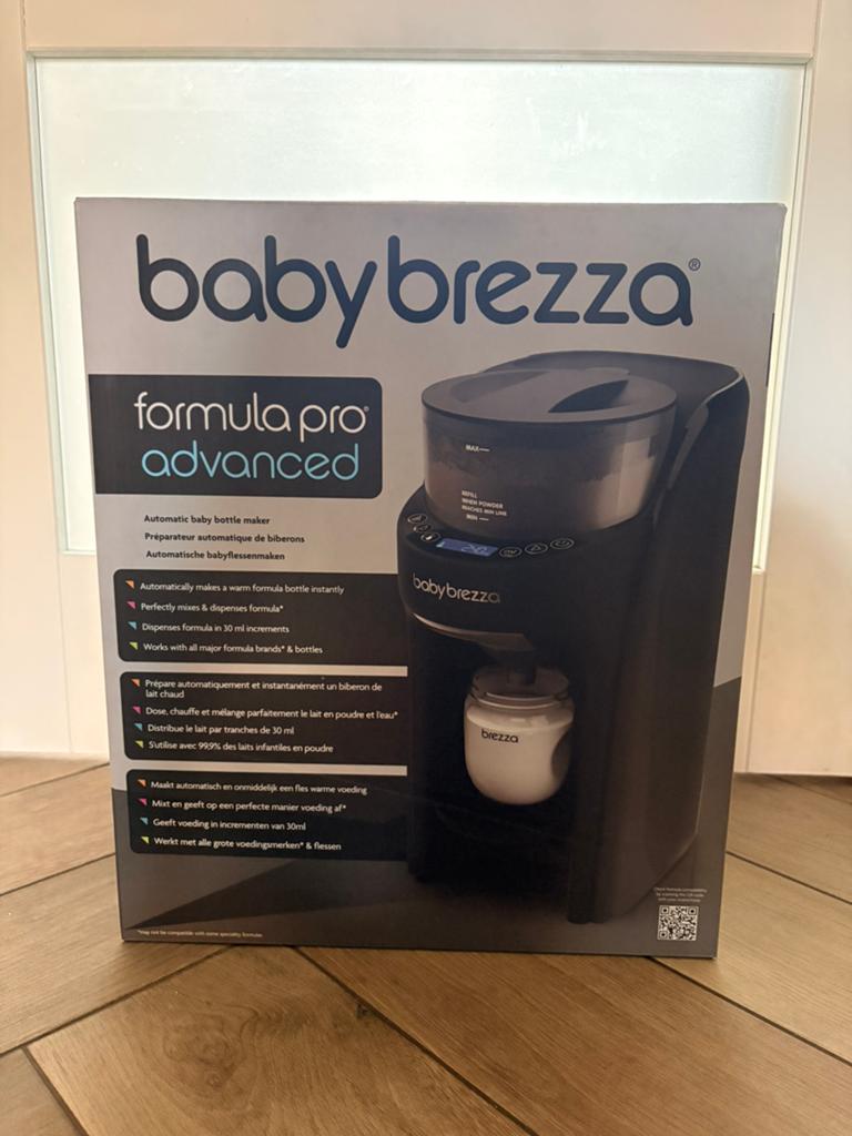 Zwarte BabyBrezza formula pro advanced, Kinderen en Baby's, Ophalen of Verzenden, Zo goed als nieuw, Overige typen