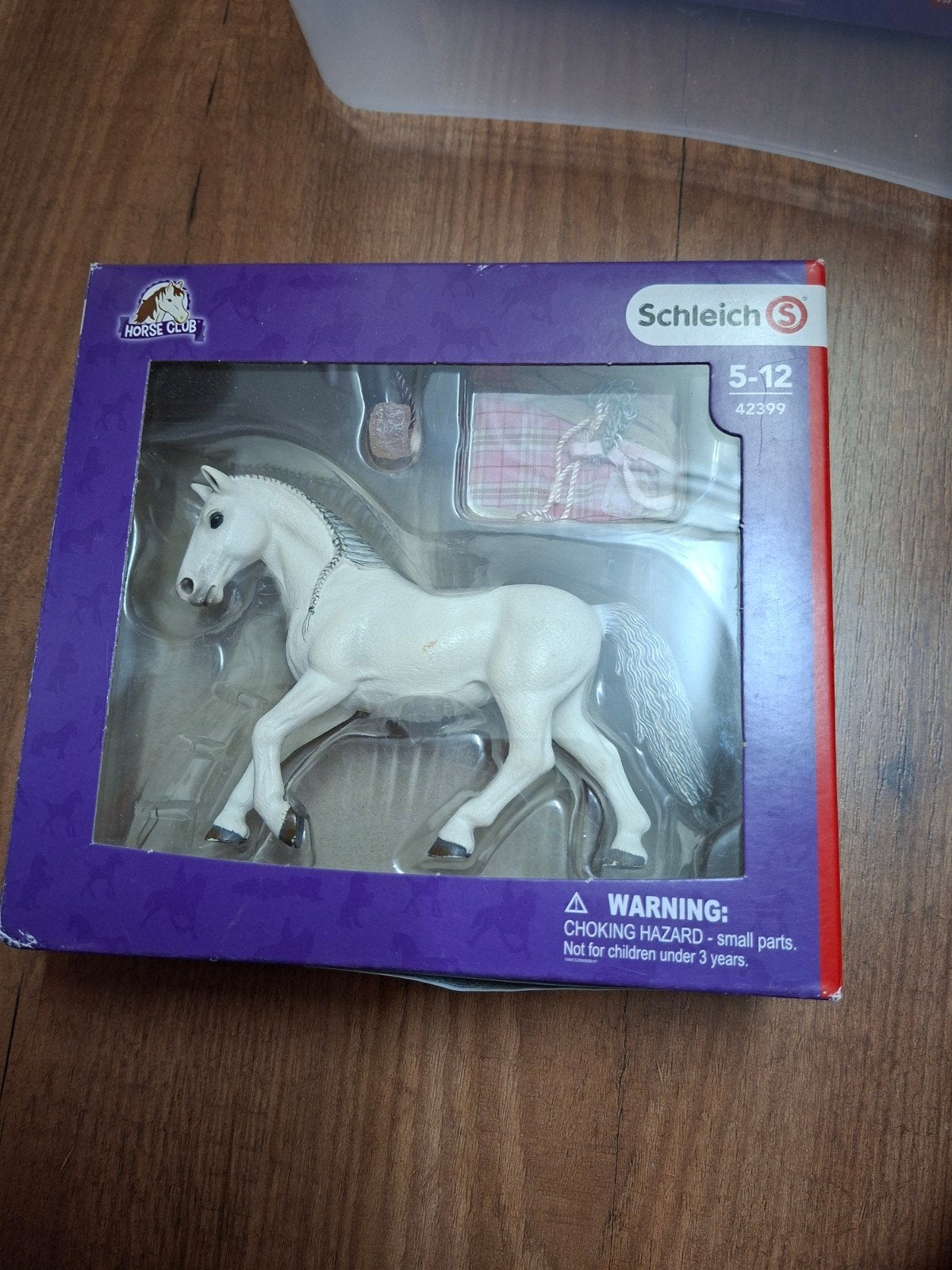 Schleich Horse Club paard met accessoires, Ophalen of Verzenden, Zo goed als nieuw
