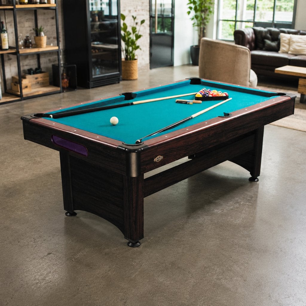 Pooltafel rosewood - Pool table - Speeltafel - Pool, Kouwehoek 1b, Cave & Garden, Pooltafel, Nieuw