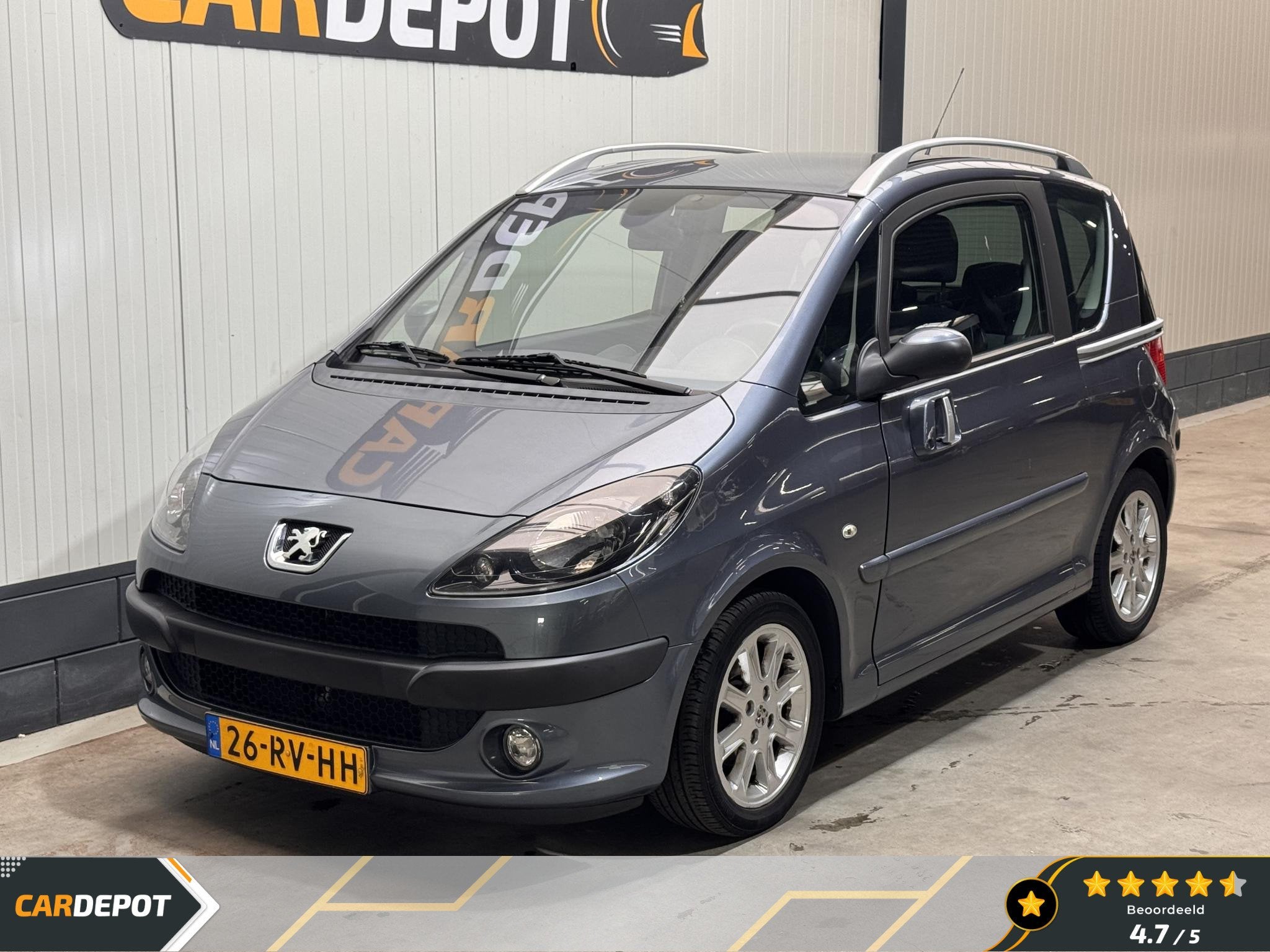 Peugeot 1007 1.6-16V Sporty, Gebruikt, 4 cilinders, 4 stoelen, 1587 cc