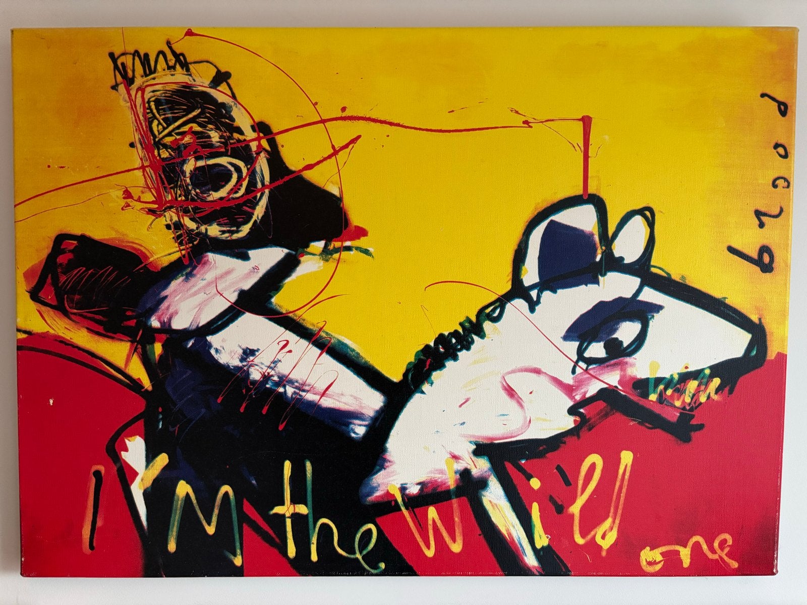 Herman Brood Zeefdruk Schilderijen Serie (4 stuks), Antiek en Kunst, Kunst | Litho's en Zeefdrukken, Ophalen
