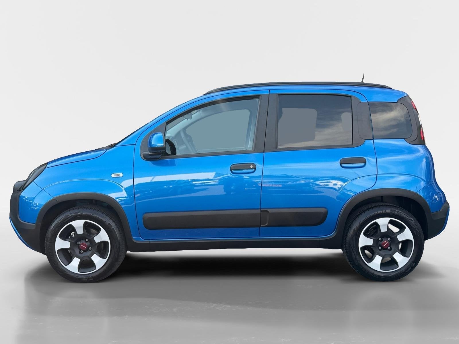 Fiat Panda 1.0 Hybrid Cross GRATIS WINTERBANDEN | AIRCO | PA, Auto's, Fiat, 12 maanden, Stof, Panda, Blauw