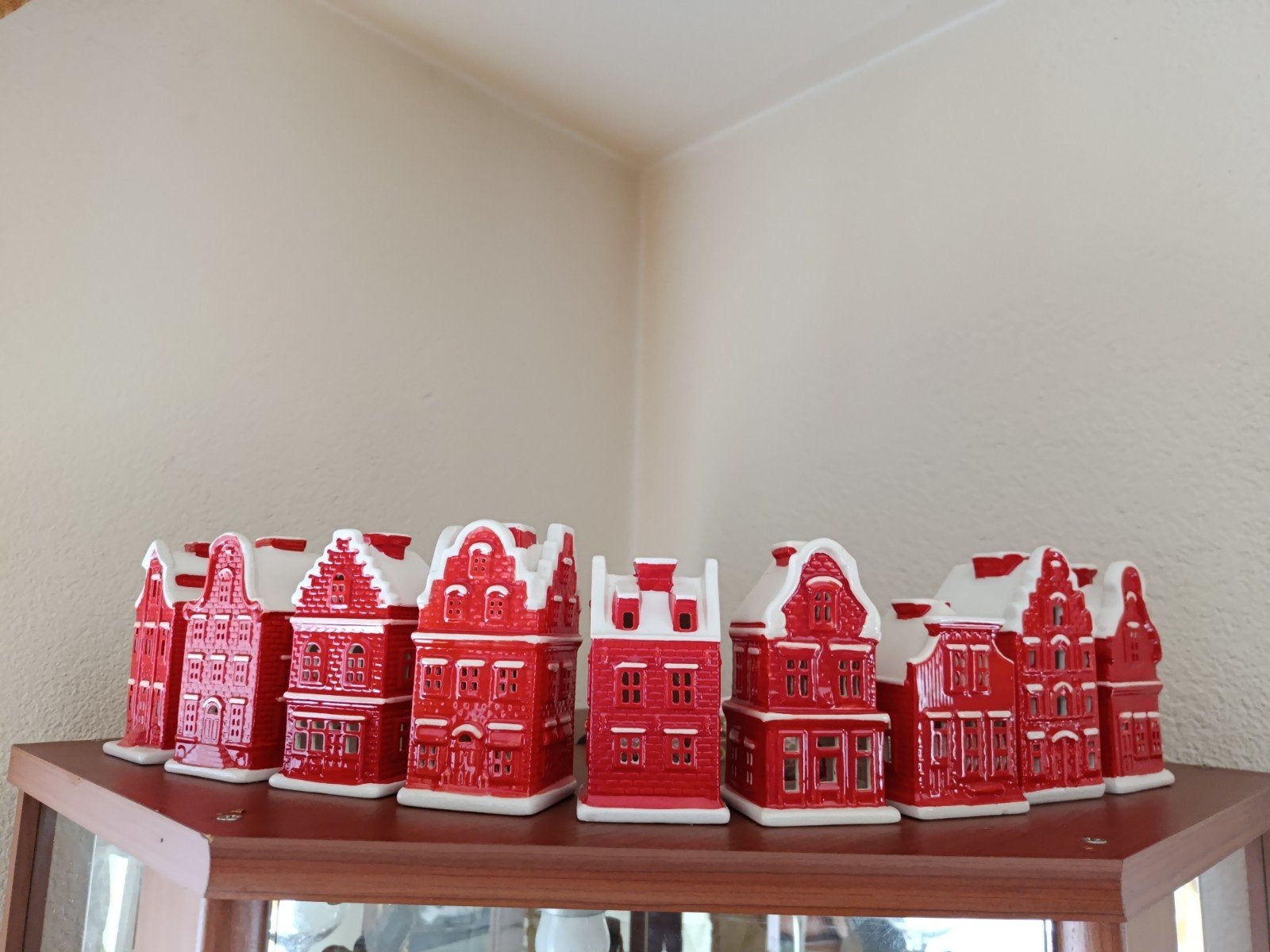 Postcode Loterij Kersthuisjes - Complete Set  (bijna gratis), Ophalen