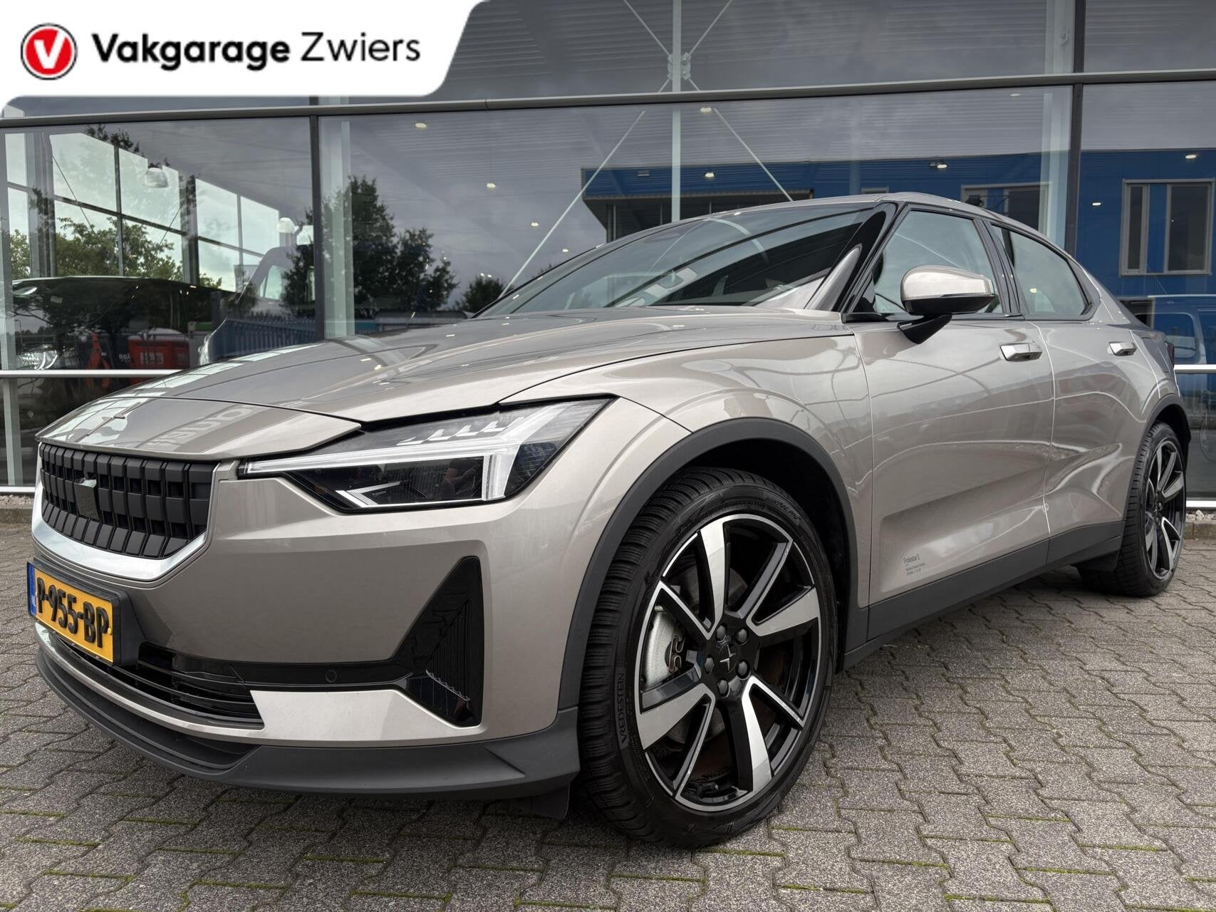 Polestar 2 Long Range Single Motor 78 kWh Soh92.7%|Trekhaak|, Auto's, Polestar 2, Gebruikt, 1969 kg, 551 km