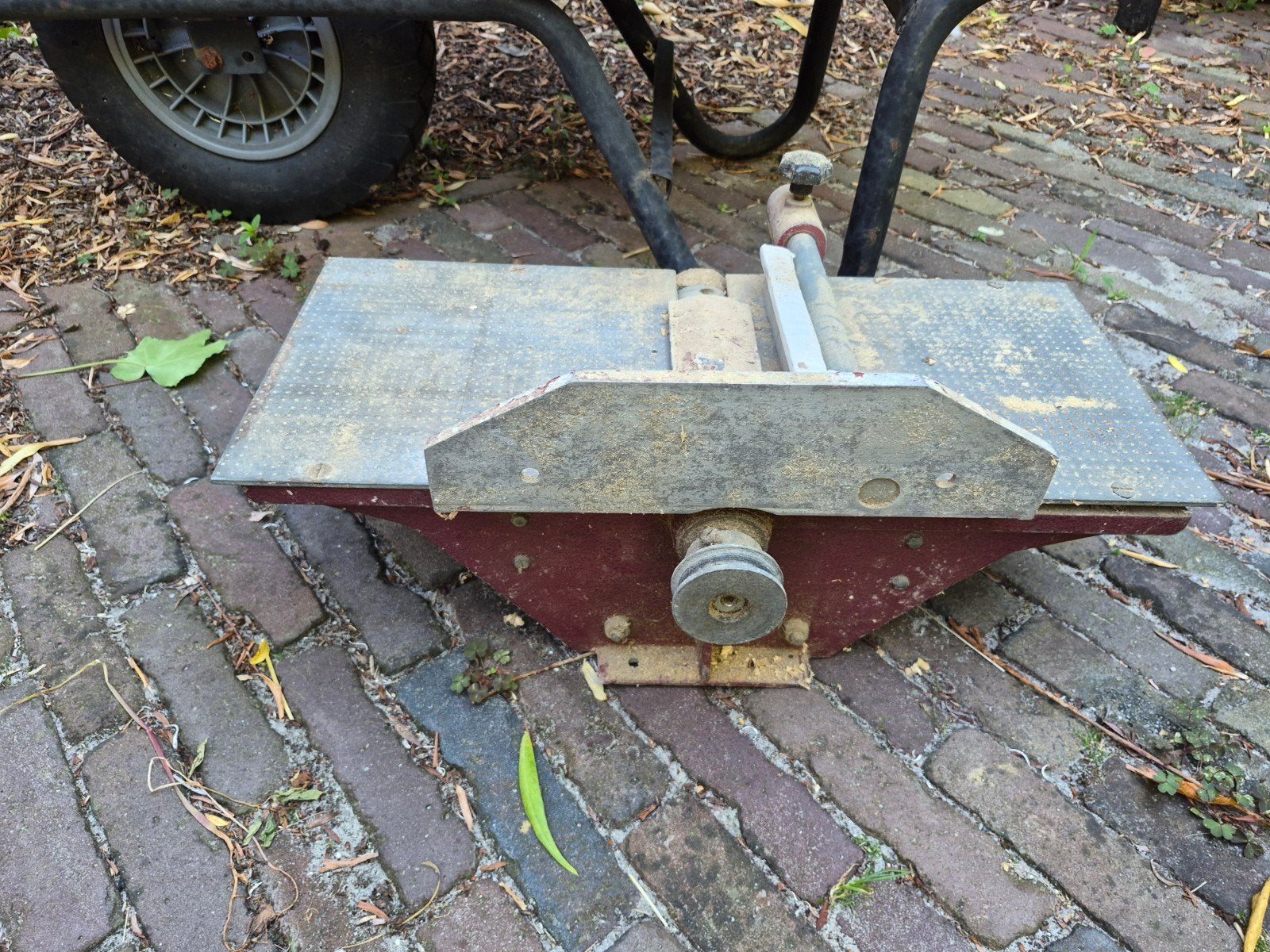 Schaafbank schaaftafel, Ophalen, Gebruikt, Elektrisch