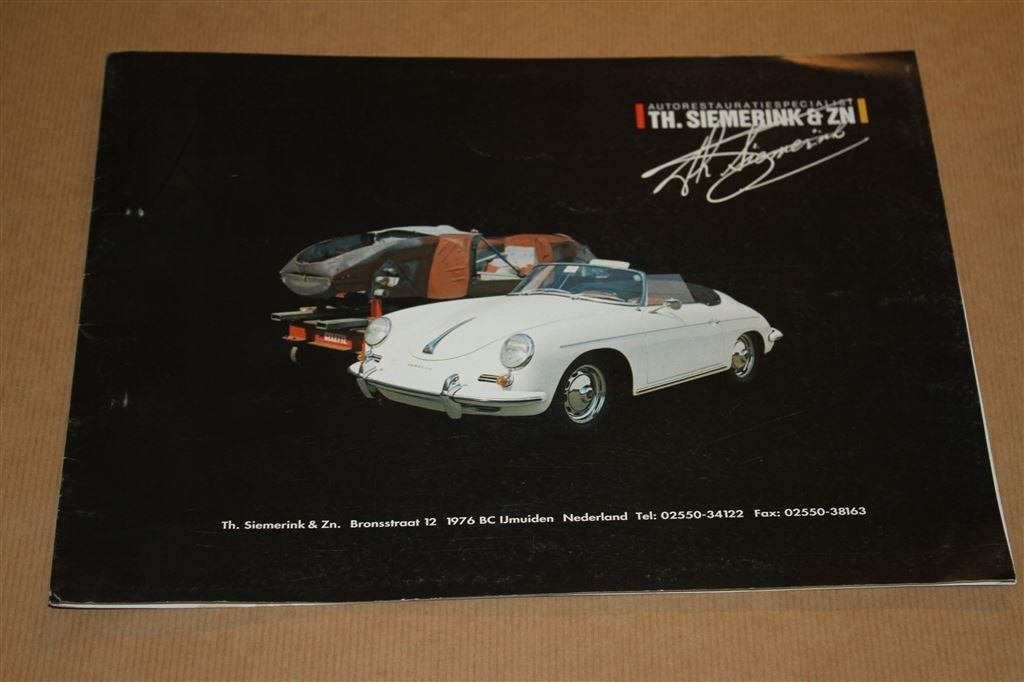 Porsche onderdelencatalogus Siemerink, Ophalen of Verzenden