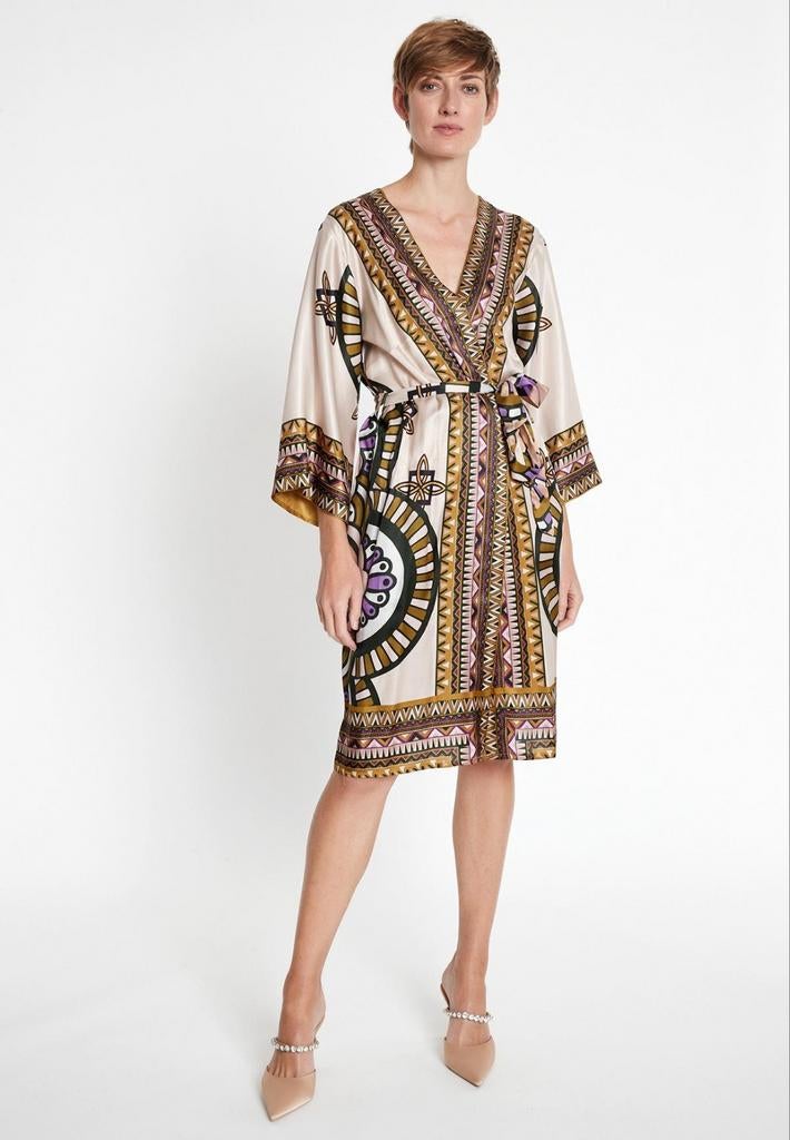Ana alcazar zijdenmix kimono nieuw, Maat 38/40 (M), Nieuw, Ophalen of Verzenden, Knielengte