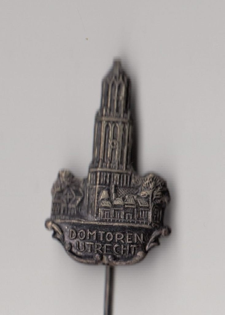 Utrecht Domtoren Dom Toren speldje, Verzamelen, Speldjes, Pins en Buttons, Gebruikt, Niet vindbaar, Niet vindbaar, Speldje of Pin